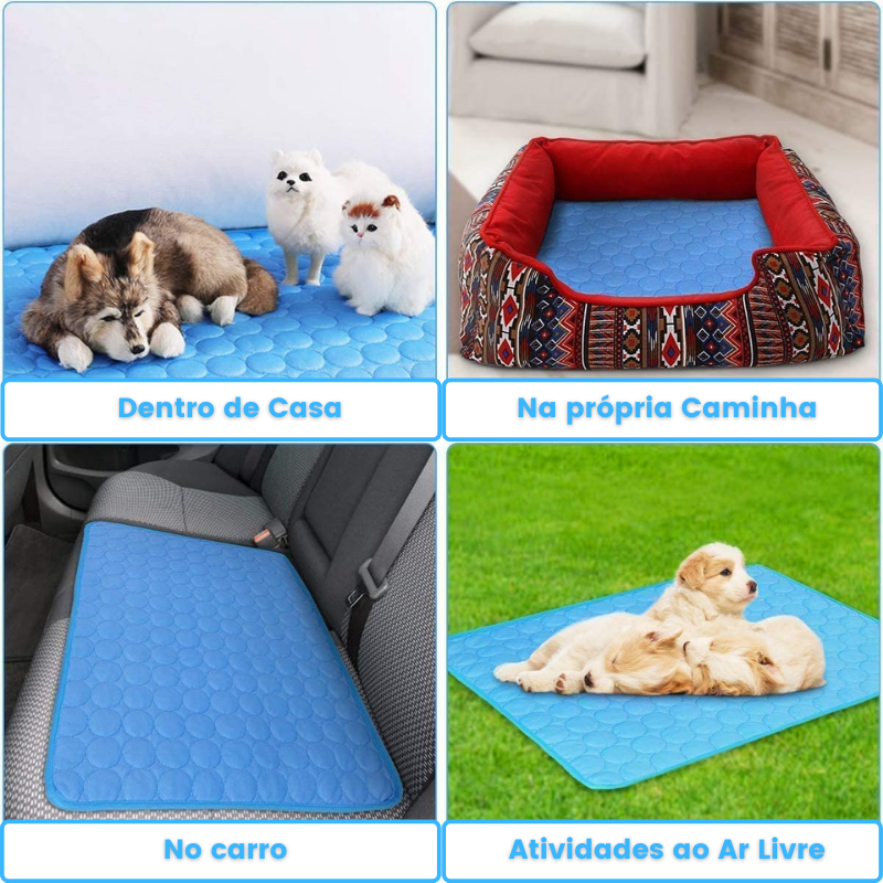 Tapete Refrescante CoolingPet™ Para Pets