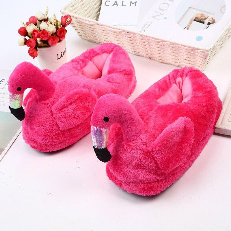 Pantufa Feminina Flamingo - FlammieSlip™