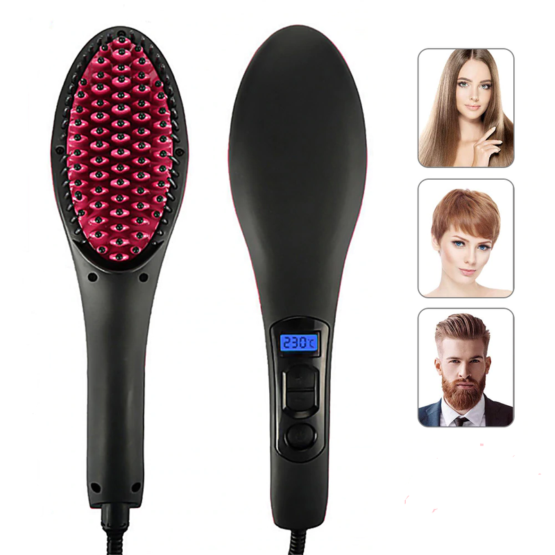 Escova Alisadora Powerhair® Original - Bivolt 110v/220v