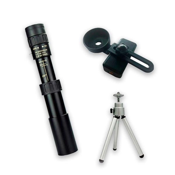 Telescopio Fotográfico XZoom™ - Lente monocular para celular